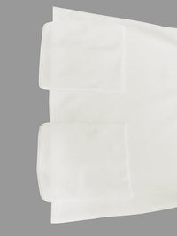 A-Line Loose Solid Color Split-Joint Round-Neck Vest Top