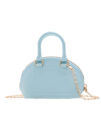 Chains Geometric Zipper Crossbody Bags Satchels