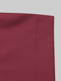 Solid Color Zipper Loose Ninth Pants Trousers Casual Pants Bottoms
