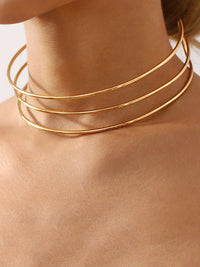 Normcore Geometric Ringent Choker Necklace Necklaces Accessories