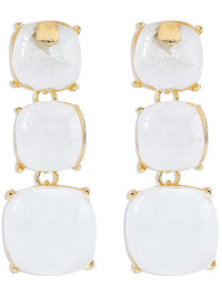 Geometric Drop Earrings Earrings Accessories