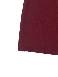 Buttoned Pleated Solid Color High Waisted Loose Lapel Maxi Dresses