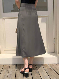 Bodycon Solid Color Skirts Bottoms