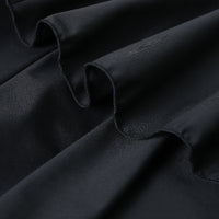 A-Line High Waisted Falbala Solid Color Long Skirts Skirts Bottoms