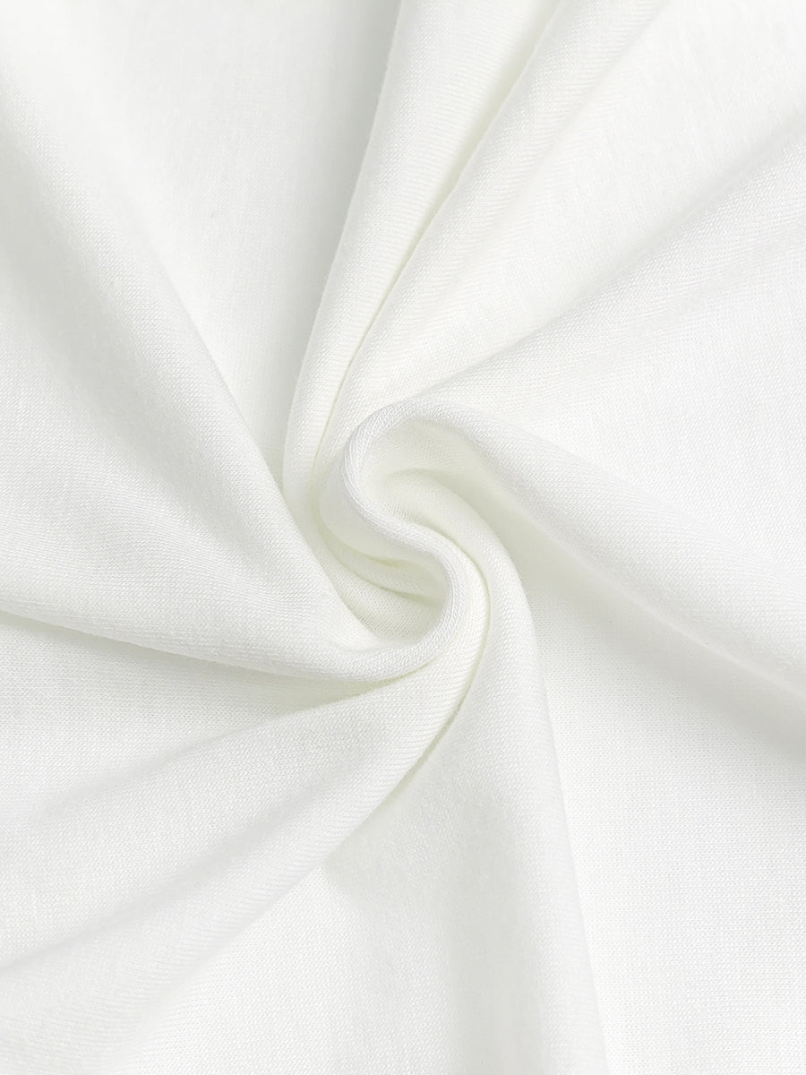 Asymmetric Pleated Solid Color Loose Sleeveless One-Shoulder Blouses&Shirts Tops