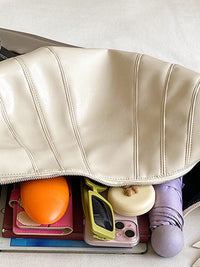 Geometric Split-Joint Zipper Bags Crossbody Bags