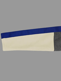 Long Sleeves Contrast Color Split-Joint High Neck Hoodies&Sweatshirt Sweatshirt Tops Tops