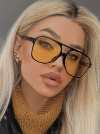 Sun-Protection Geometric Sunglasses Accessories