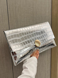 Geometric Shiny Split-Joint Bags Handbags