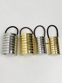 Geometric Shiny Hair Accessories Hairtie