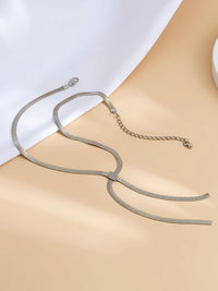 Hollow Solid Color Necklaces Accessories
