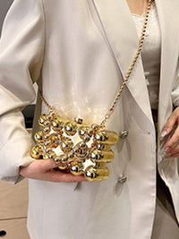 Beaded Geometric Shiny Bags Accessories Crossbody Bags Handbags