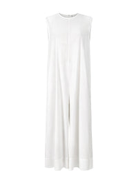 Solid Color Sleeveless Wide Leg Jumpsuits