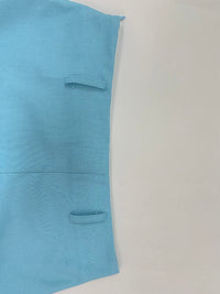 High Waisted High-Low Belted Pleated Solid Color Skirts Bottoms