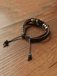 Acrylic Hide Rope Bracelet