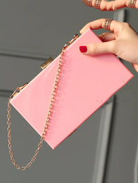 Transparent Acrylic Single Shoulder Chain Bag