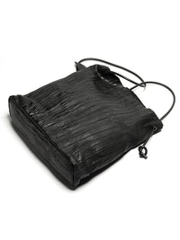 Retro Ruffled Single-shoulder Bag