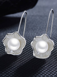 Lotus Pearl Fresh Earrings