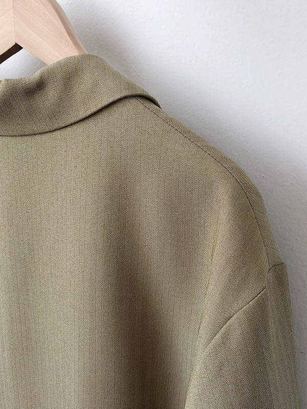 Loose Solid Color Casual Blazer Outwear