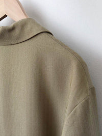 Loose Solid Color Casual Blazer Outwear