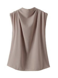 Original Simple Casual Chic Solid Color Vest Top